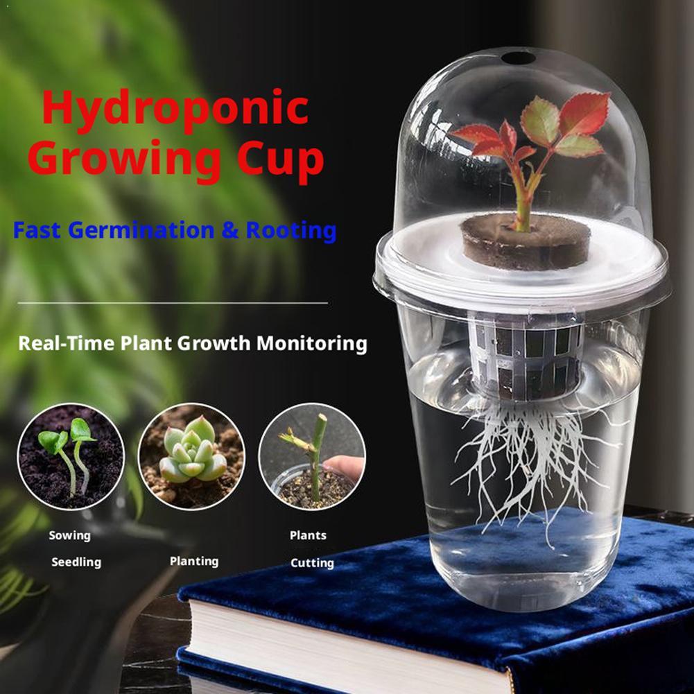 Hydroponic Tower - Planten van groentezaailingen Hydrocultuur plantenbeker Transparante