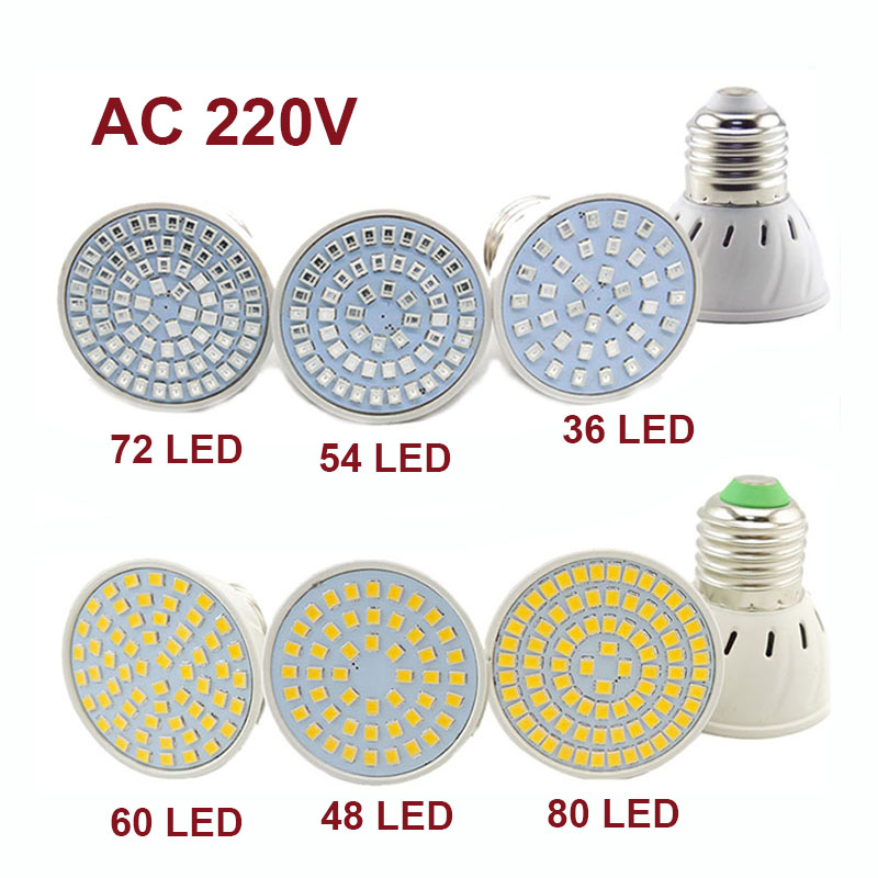 Plant Grow Light Full Spectrum - LED-lamp Plantengroei Lamp E27 Kas Kweeklamp