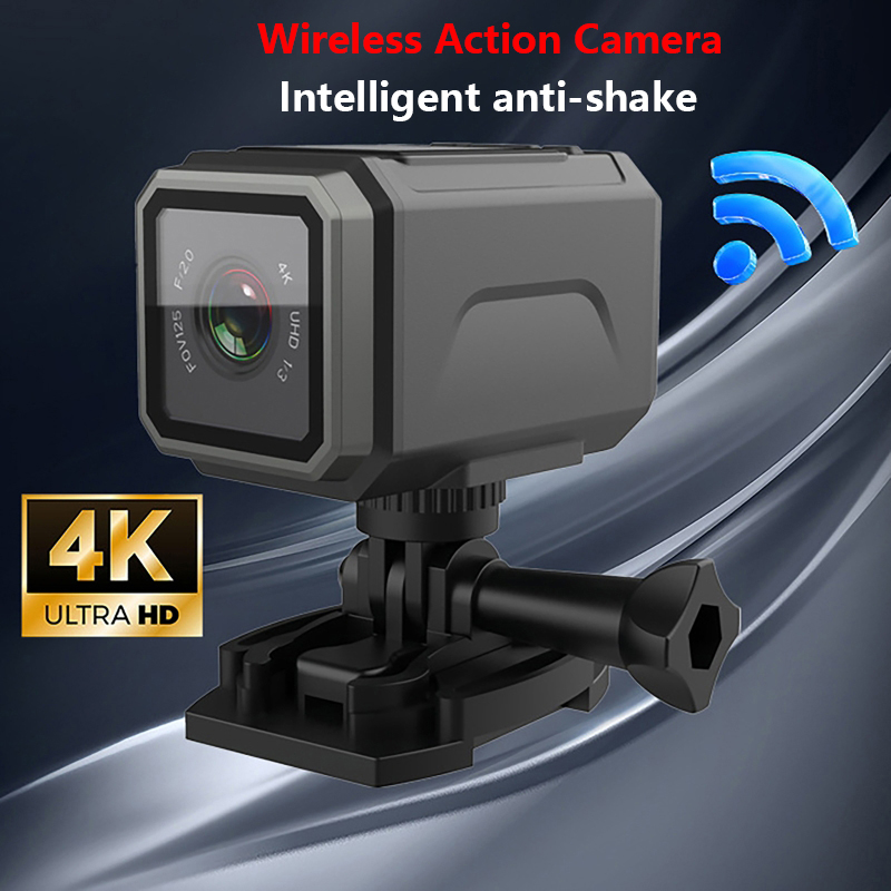Garden Camera - HD 4K Sportcamera Draadloos Wi-Fi Buiten