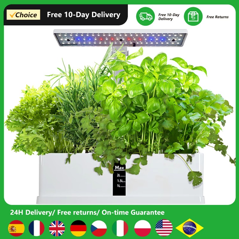 Indoor Garden Kit - 9 Pods Smart Hydroponics Kweeksysteem Indoor