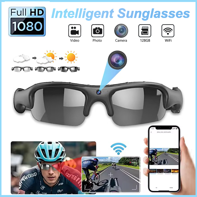Garden Camera - Slimme bril WIFI 1080P camera buitenfiets
