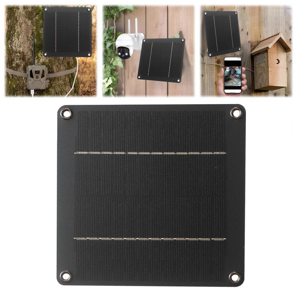 Garden Camera - Lichtgewicht zonnepaneel 4w 12v Silicium zonnepaneel
