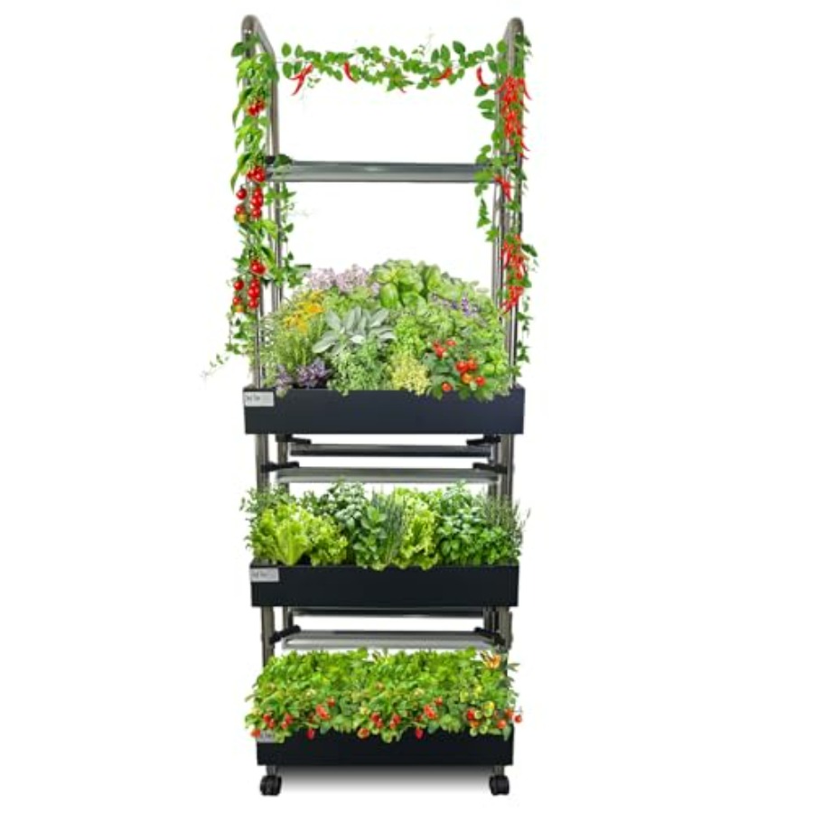 Smart Garden System - Indoor hydroponisch kweeksysteem: verticale tuin met