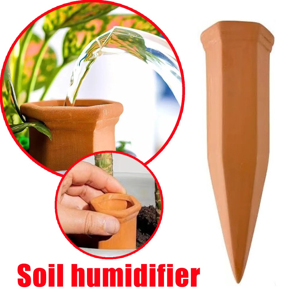 Plant Sensor - Terracotta automatisch bewateringsapparaat Plantenbewateringssysteem Bloempot Insteekbare