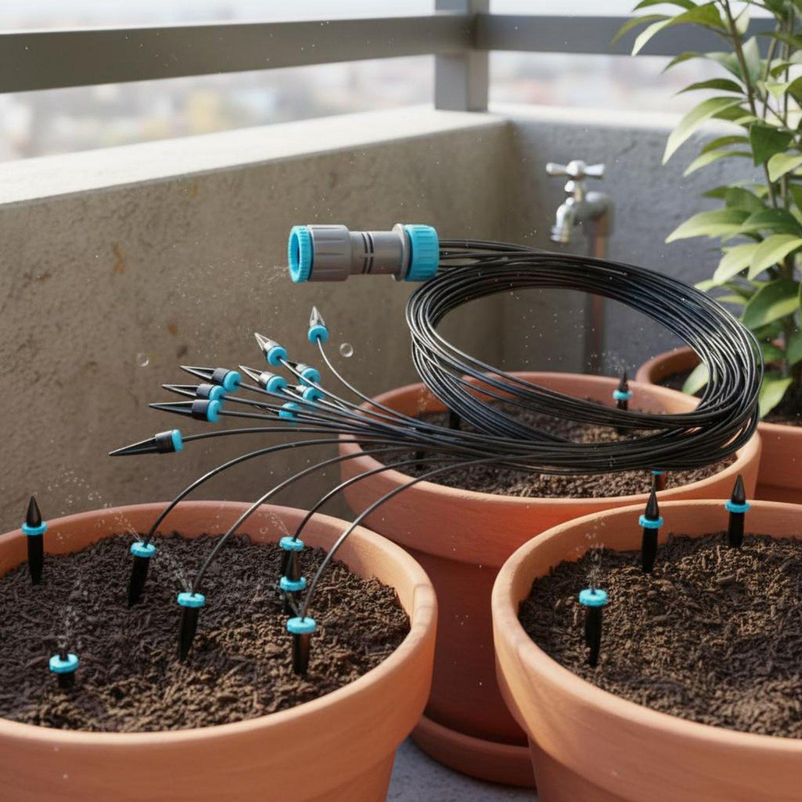 10-kops druppelirrigatiesystee - Automatic Watering recensie en prijs