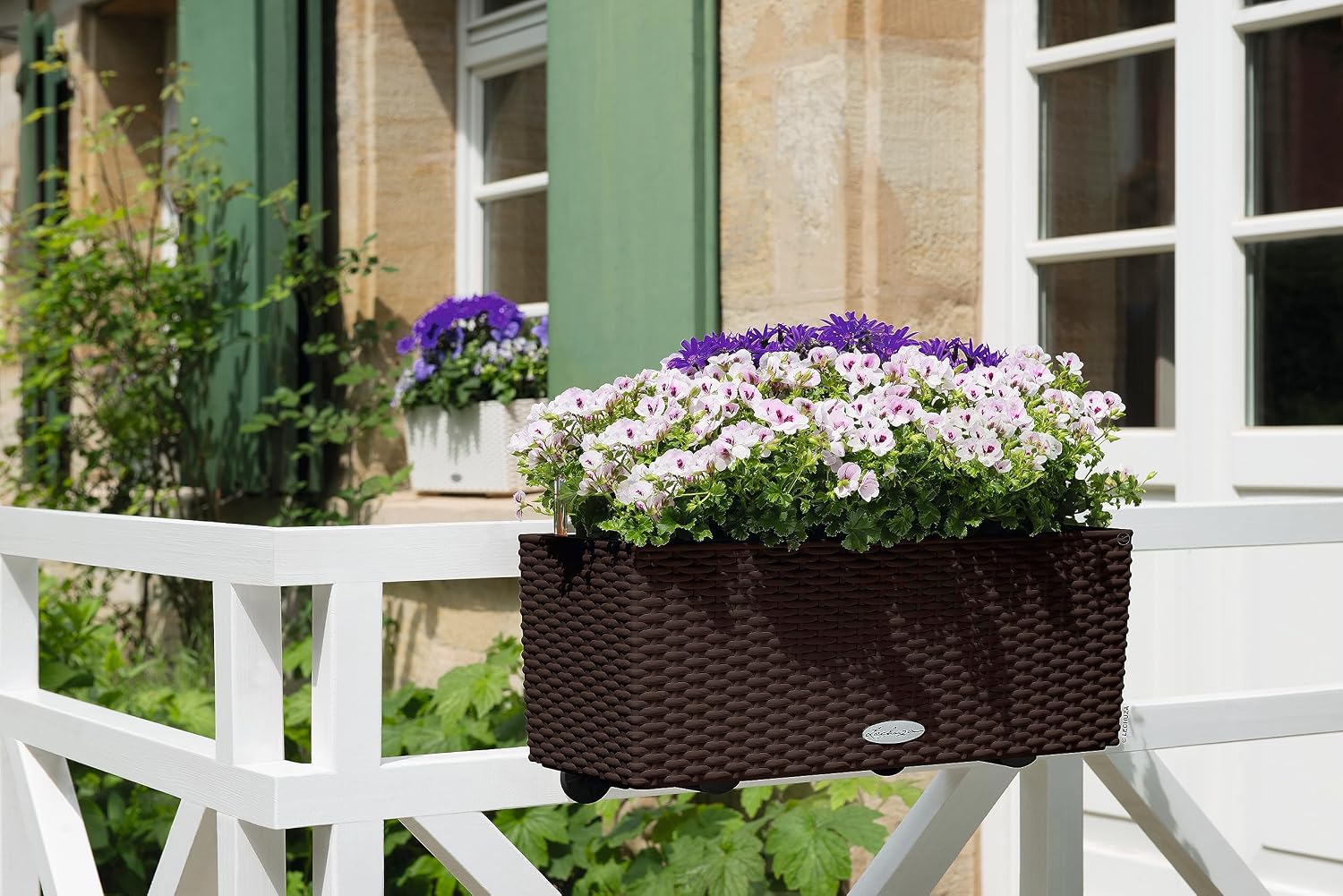 BALCONERA Cottage 50 Mocha, ze - Self Watering Planter recensie en prijs