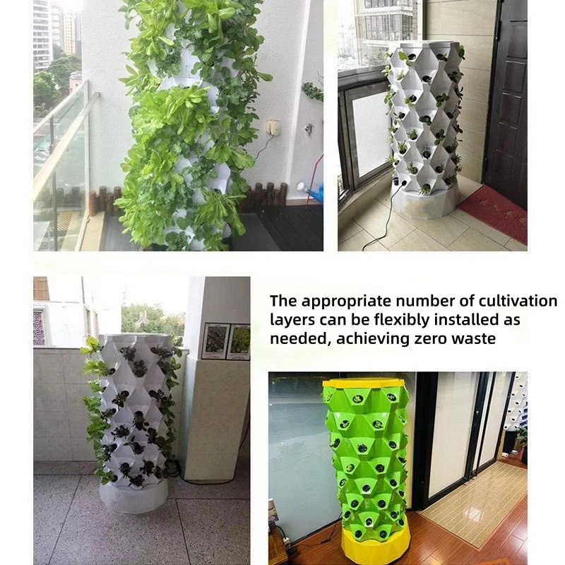 Verticale hydroponische kweekt - Hydroponic Tower recensie en prijs