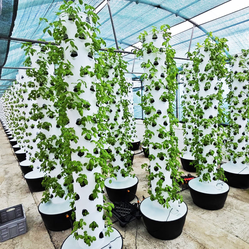 Hoogwaardig, eenvoudig te inst - Hydroponic Tower recensie en prijs