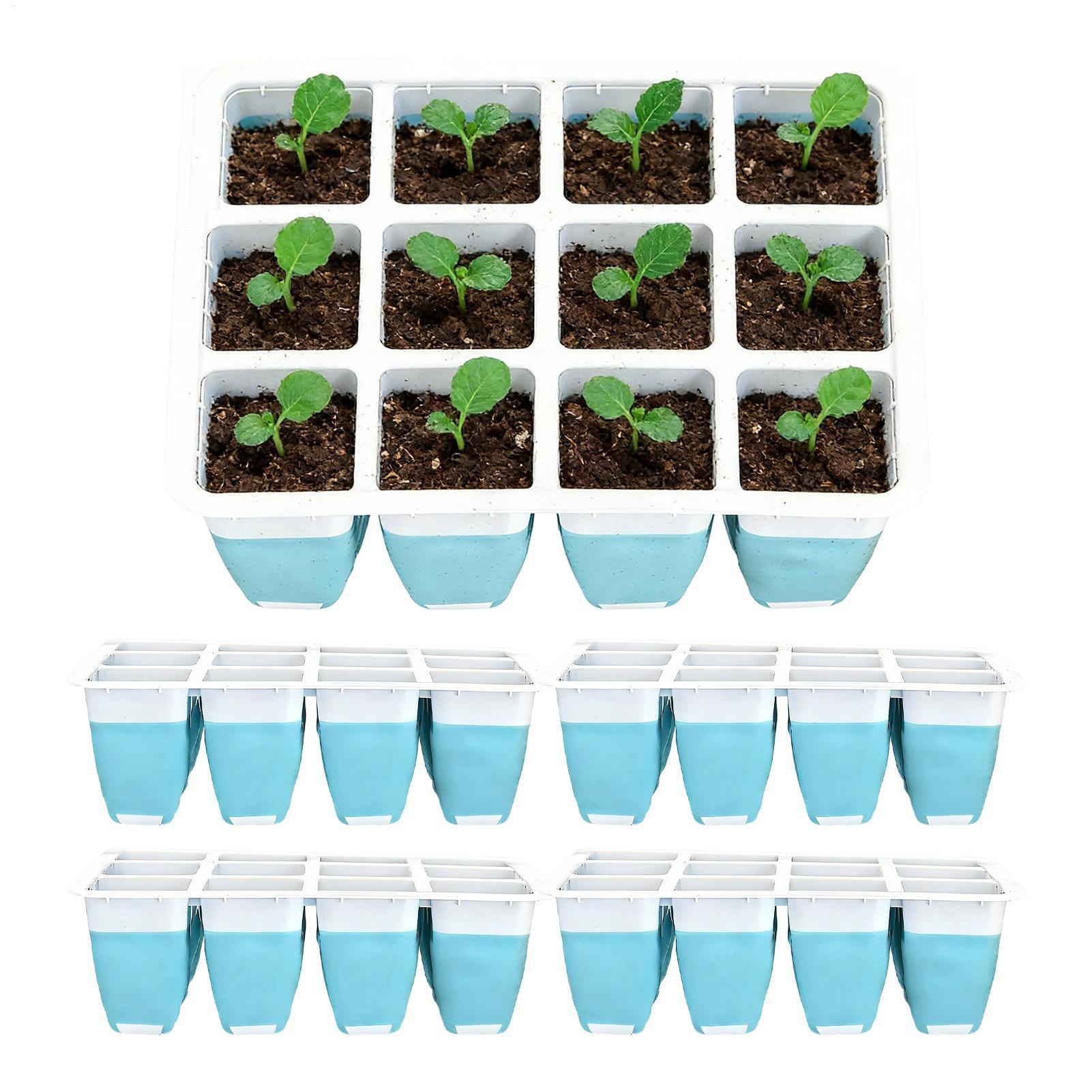 5-pack siliconen zaaitrays met - Indoor Garden Kit recensie en prijs