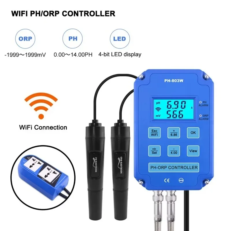PH-803 Digitale 2&1 PH ORP Red - Plant Monitor recensie en prijs