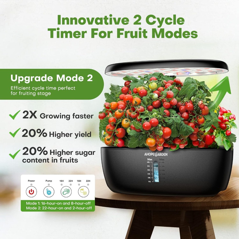 12-pods hydrocultuur tuin met  - Indoor Garden Kit recensie en prijs