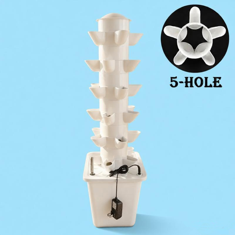 Hydroponisch kweeksysteem, 6 l - Hydroponic Tower recensie en prijs