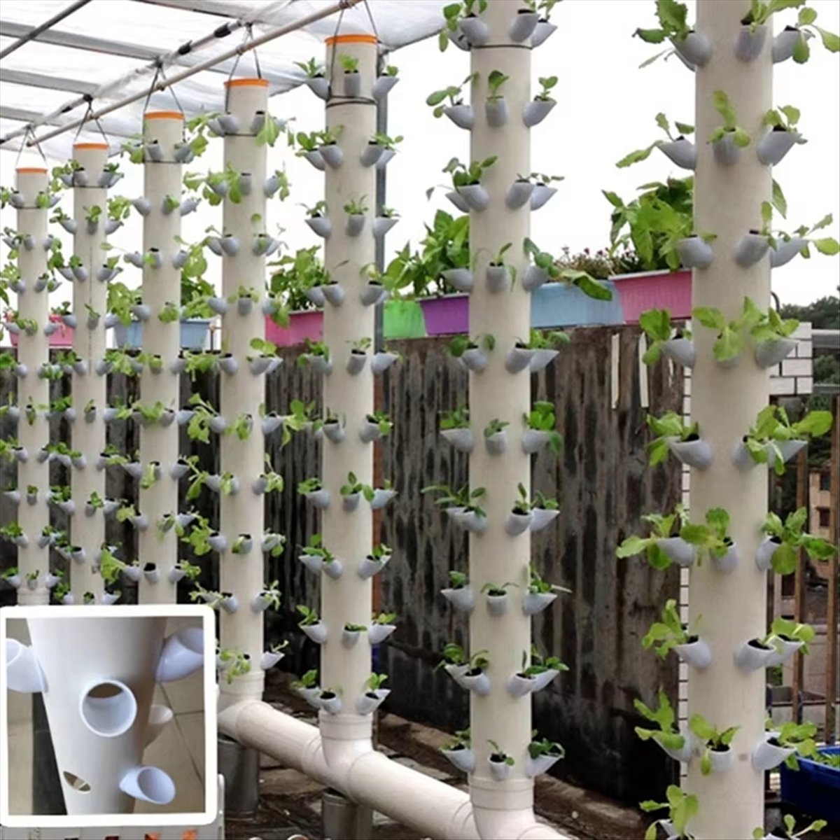 Hydroponische verticale torenc - Hydroponic Tower recensie en prijs