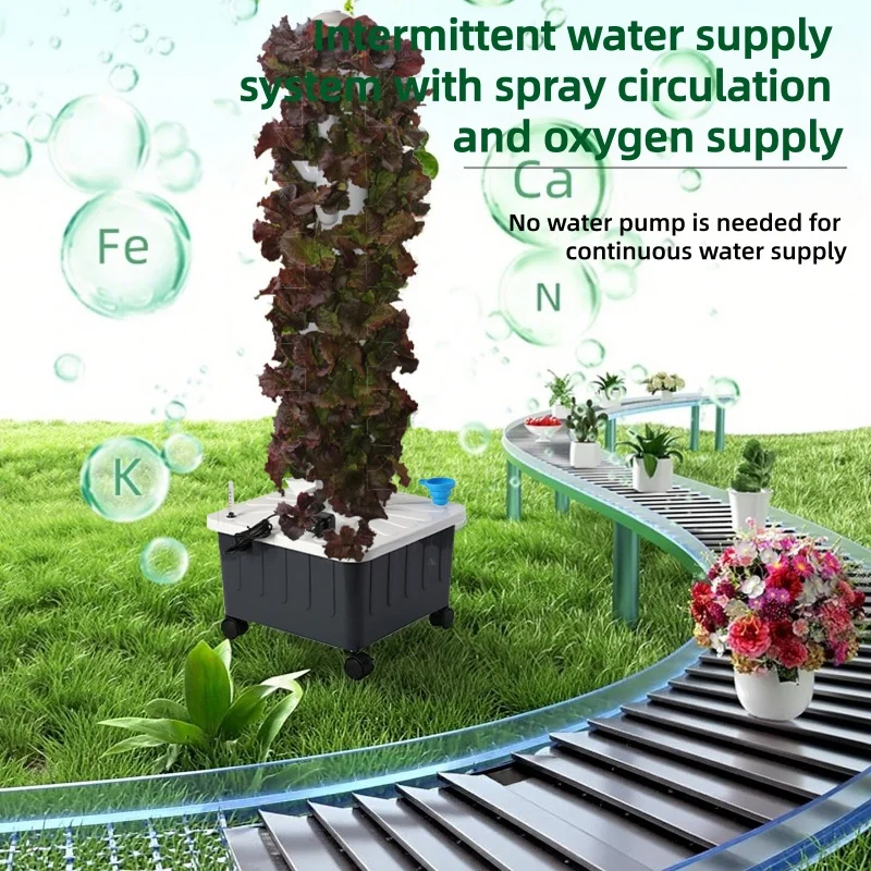 Hydroponische plantentoren, in - Hydroponic Tower recensie en prijs