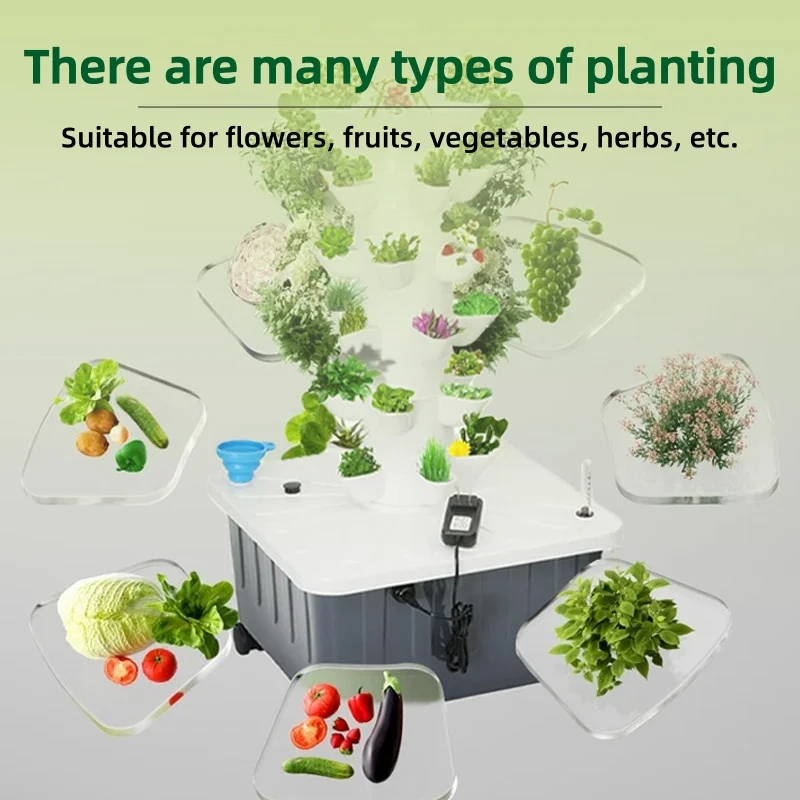 Hydroponische plantentoren, in - Hydroponic Tower recensie en prijs