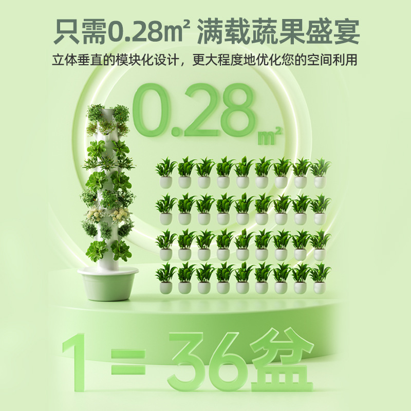 Verticale hydrocultuur kweekto - Hydroponic Tower recensie en prijs