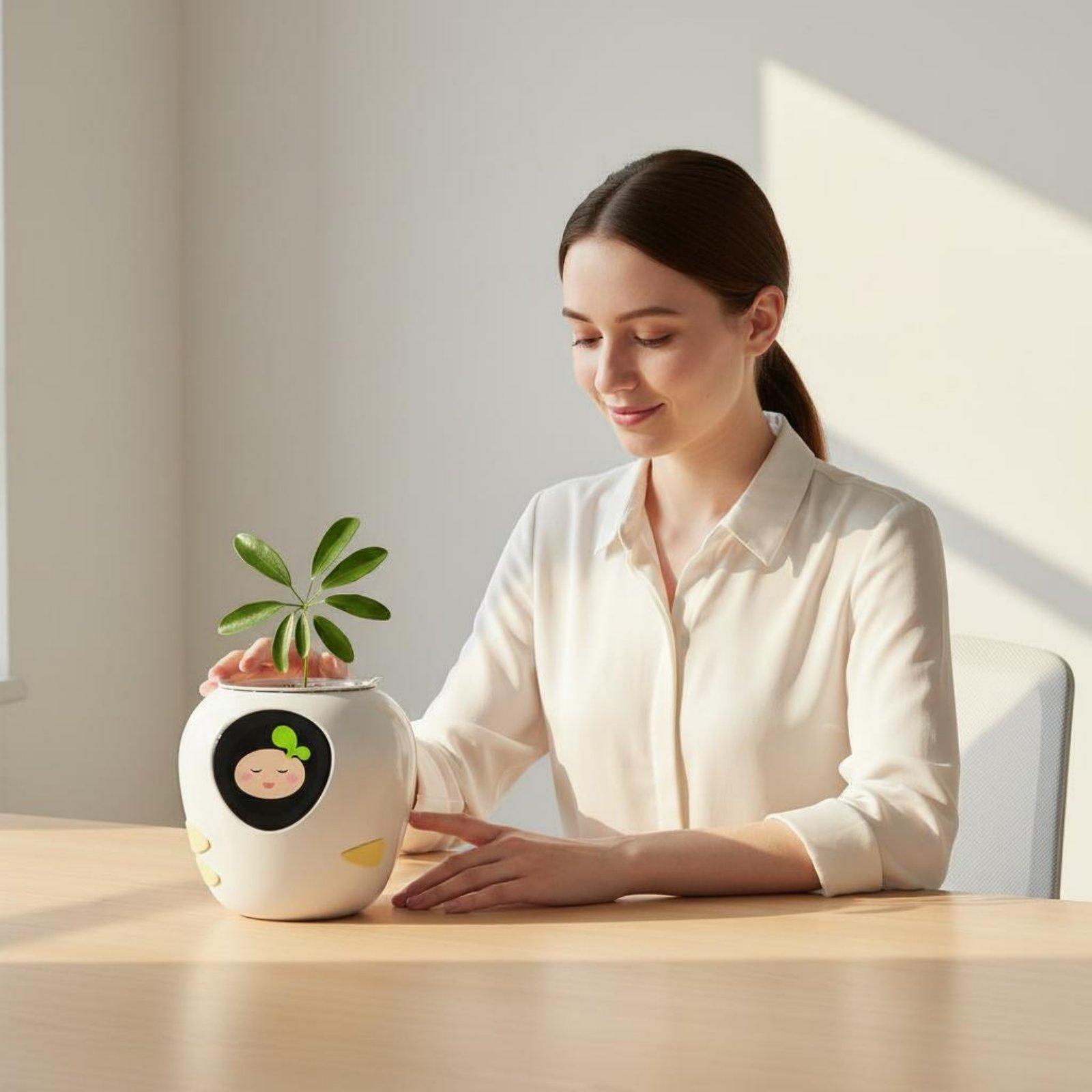 Emotionele metgezel plantenpot - Automatic Watering recensie en prijs